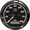 Sq 85mm Tachometer Rpm Meter 8000rpm 12V 24V with Backlight